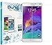 MXX Shatterproof 9H Tempered Glass Screen Protector for Samsung Note 4, 1-Pack (Retail Packaging)