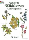 Favorite Wildflowers Coloring Book