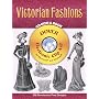 Victorian Fashions CD-ROM and Book (Dover Electronic Clip Art)
