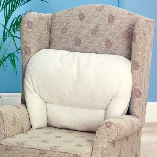 Orthopedic Faux Sheepskin Fleece Backrest Pillow