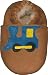 Tibet PLATEAU soft sole infant leather baby shoes with FLEECE train Image