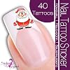 Nail Tattoo Sticker Weihnachtsmann
