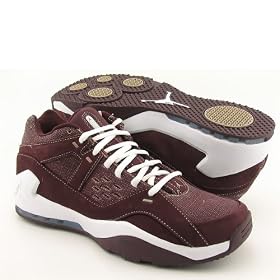 NIKE Jordan S.U. Trainer New Trainers Burgundy Mens