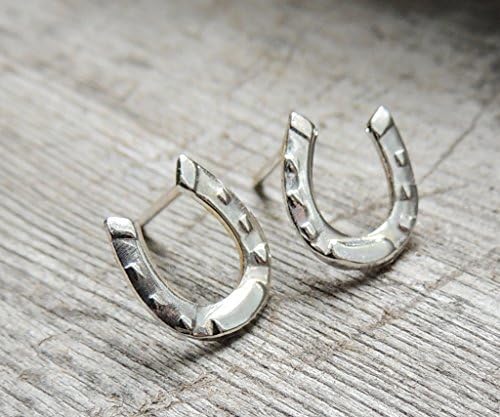 Sterling Horseshoe Earrings