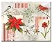 CounterArt Winter Garden Glass Cutting Board, 14-7/8 by 11-3/4-Inch