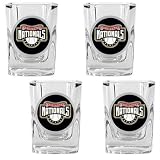 MLB Washington Nationals Four Piece Square Shot Glass Set