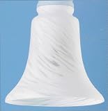 Westinghouse Lighting 81305 Twisted White Swirl Ceiling Fan Light Shade