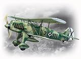 Heinkel He51B1 Spanish Air Force BiPlane Fighter 1-72 ICM Models