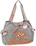 Adelheid Gl�ckspilz Wiese Klappentasche 11221552136, Damen Henkeltaschen, Grau (fischgrat schiefergrau 929), 54x35x14 cm (B x H x T)