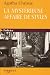 Livres : La mystérieuse affaire de styles. :  [GROS CARACTERES]