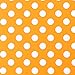 HDE iPad Mini 2 Rotating Case Magnetic Leather Cover Folding Stand for Apple iPad Mini 1/2/3 Retina (Orange Polka Dot)