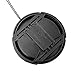 uxcell Univeral 77mm Center Pinch Front Lens Cap for DSLR Camera