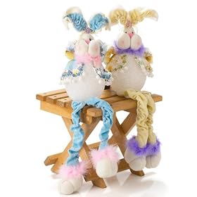12 H. Plush Light-up Bunnies 2 Asst 12 H Plush Light-up Bunny. Great Easter  Spring... by creative concepts of chicago