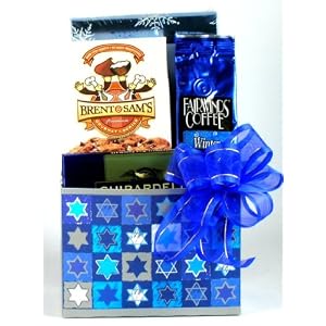 Happy Hanukkah Gift Basket (Deluxe)