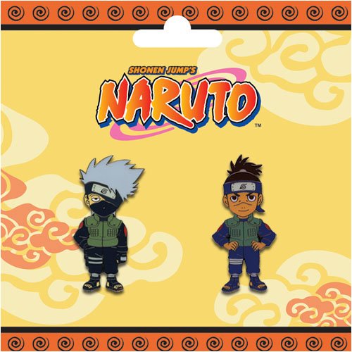 Naruto: Kakashi & Iruka Pins
