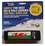 Welsh Flag Ski & Pole Carrier