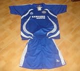 MENS CHELSEA SOCCER SETS- JERSEY AND SHORTS SIZE: LARGE