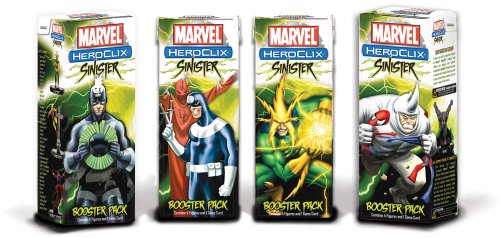Buy Marvel Heroclix: Sinister Booster Pack online at Discounted New and Used prices. Delivered to your door with Childrens Toyshop.com