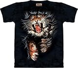 The Mountain Break Through Tiger Breakthrough Mens Tee T-shirt