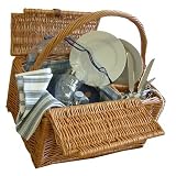 Bordeaux 4 Chambray Casual Basket by Optima