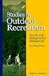 Studies in Outdoor Recreation: Search and Research for Satisfaction