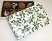 Scott's Cakes Cocoa Covered Dark and Dark Chocolate Truffles 1/2 Pound Holly Box