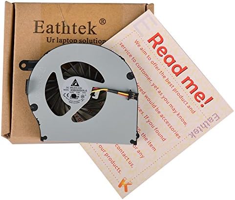 Eathtek Replacement CPU Cooling Fan for HP Pavilion G72 G72-227WM G72-C55dx G72-b66US Compaq Presario CQ72 series, Compatible with part number KSB0505HA-A(9K62)