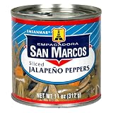 Review San Marcos  / Empacadora San Marcos Sliced Jalapeno Peppers, 11-Ounce Cans (Pack of 12)