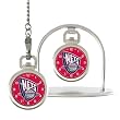 New Jersey Nets Pocket Watch - NBA Basketball Fan Shop Sports Team Merchandise