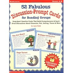 50 Fabulous Discussion-Prompt Cards for Reading Groups: Snap-Apart Question Cards That Build Comprehension & Spark Great Discussions about Character,
