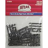 HO Code 83 Flex-Track End Ties (6)