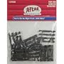 HO Code 83 Flex-Track End Ties (6)