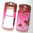 Motorola L7c SLVR Snap On Protector Hard Case Image Cover Pink Flowers