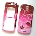Motorola L7c SLVR Snap On Protector Hard Case Image Cover Pink Flowers