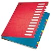 Esselte Leitz 59120025 Deskorganizer Color 1-12, 12 F�cher, Karton, rot
