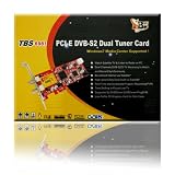 TBS Dual DVB-S2 High Definition Digital Satellite Tuner PCI Express Card HD (DVB-S2/DVB-S) Receiver