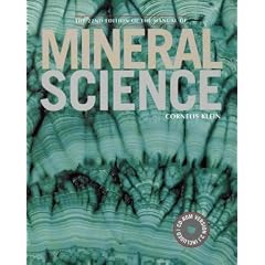 Manual of Mineral Science (Manual of Mineralogy)