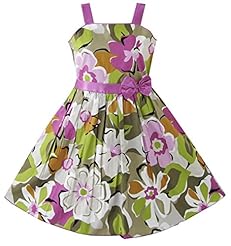 Girls Cotton Pageant Dress/Party Dress 