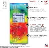 iPod Mini Tune Tattoo Skin Kit - Tye Dye - By TuneTattooz