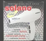 Solano Turbo Ultralite Hair Dryer - White