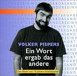 cover of Volker Pispers: Ein Wort ergab das andere (Audio-CD, 1996)