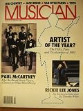 Musician, Feb. 1985. Paul McCartney, Van Dyke Parks, Rickie Lee Jones