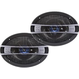Sony XSGT6936A 6-Inchx9-Inch Coaxial 3-way Speakers (Black)