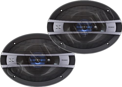 Sony XSGT6936A 6-Inchx9-Inch Coaxial 3-way Speakers Black