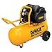 DEWALT D55167 1.6 HP 200 PSI Oil Free High Pressure Low Noise Horizontal Portable Compressor