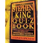 The Stephen King Quiz Book book cover