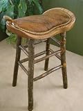Western Saddle Oak Bar Stool 29 Cow Hide Seat 51WKPYobVzL. SL160 Western Saddle Oak Bar Stool 29 Cow Hide Seat