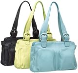 Milleni Two Pocket Satchel Shoulder Bags