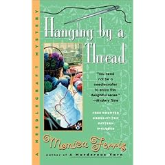 Hanging by a Thread (Needlecraft Mysteries (Berkley Paperback))