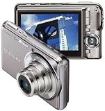 Casio Exilim EX-S770 7.2MP Digital Camera with 3x Optical Zoom (Silver Grey)
